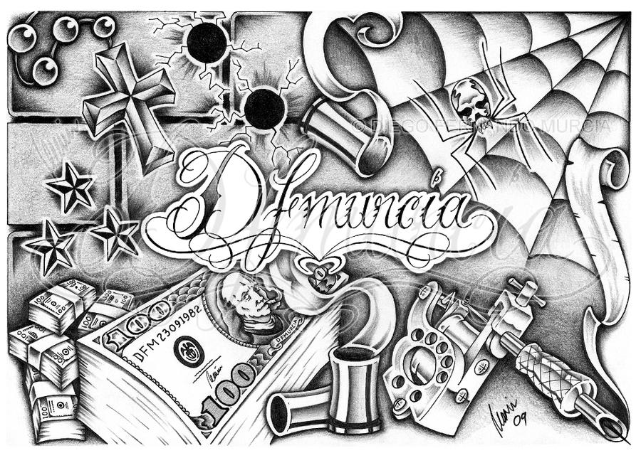 DFMURCIA chicano styled by dfmurcia on deviantART
