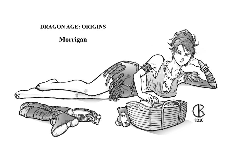 Dragon Age Origins: Morrigan by ~shrouded-artist on deviantART