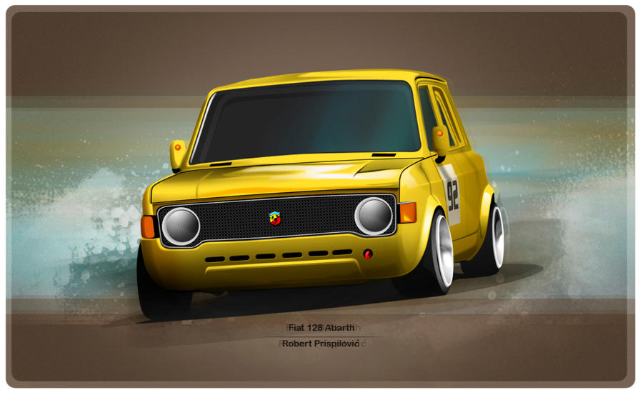 Fiat 128 Abarth by RibaDesign on deviantART