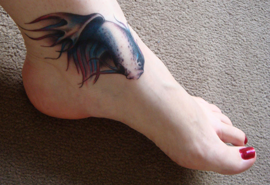 Betta Fighting Fish Tattoo by shorne75 on deviantART