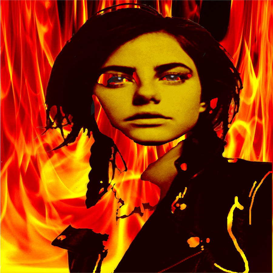 Katniss Everdeen Girl On Fire