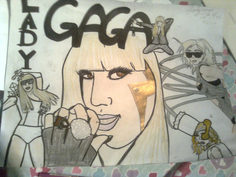 Lady GaGa collage 3 by addieduck on deviantART