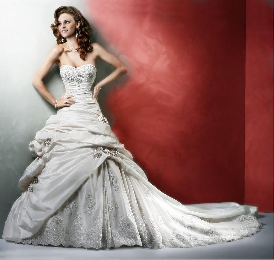 bella swan wedding dress by becca678 on DeviantArt