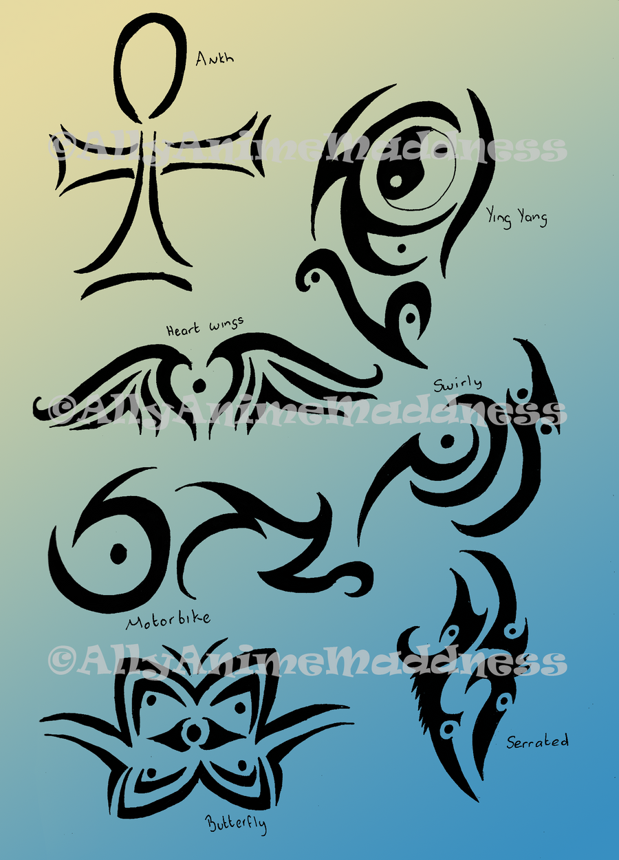 Tribal Tattoo Designs by AllyAnimeMaddness on deviantART