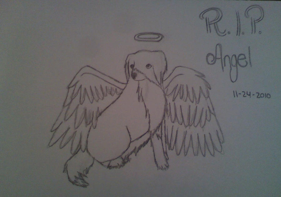 RIP Angel Drawing by LiLiForMyValentine on deviantART