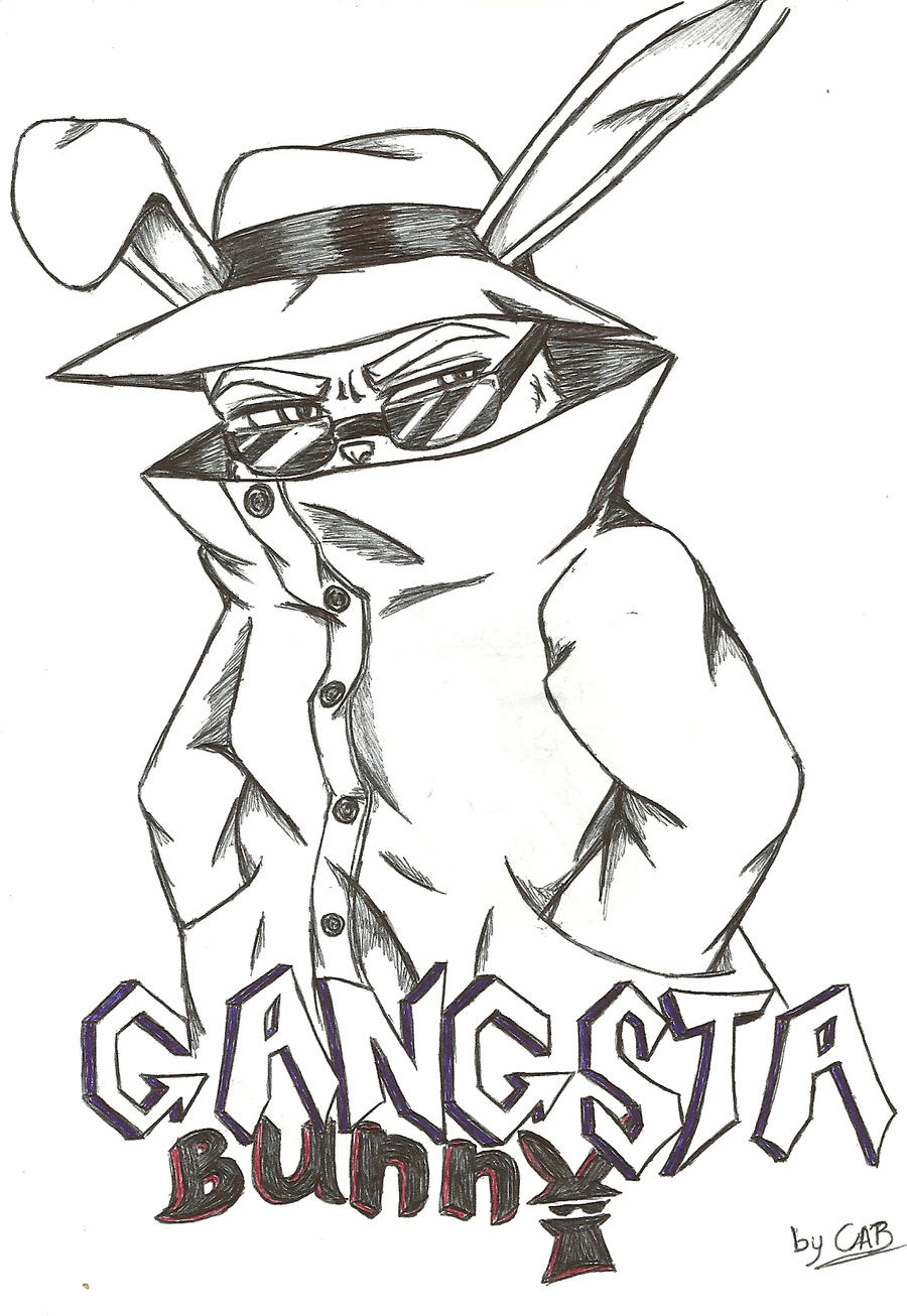gangster bugs bunny coloring pages - photo #50
