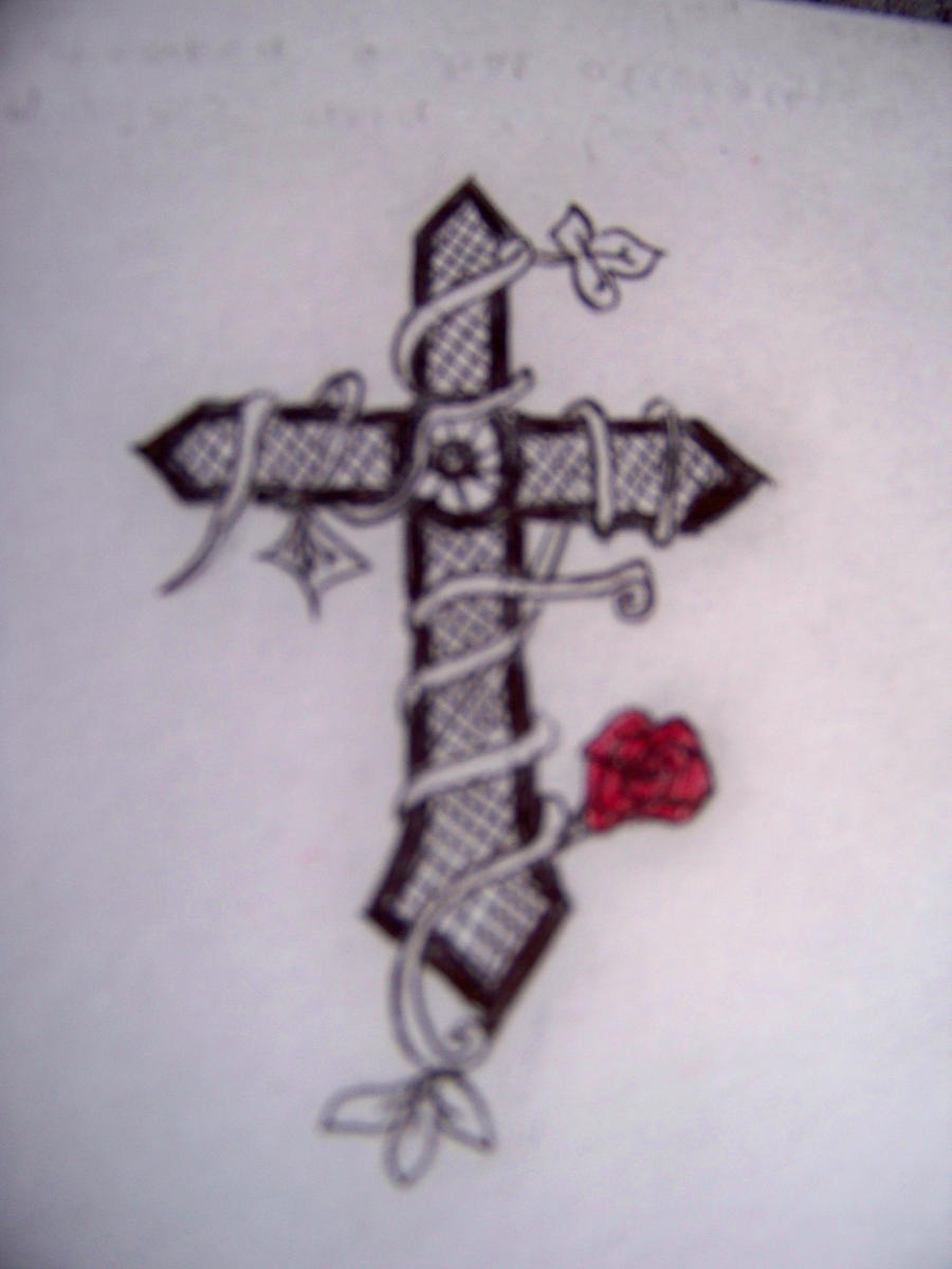 cross tattoo design by