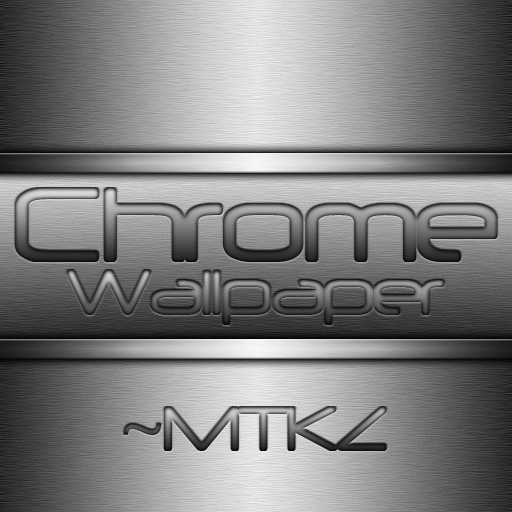 chrome wallpaper. iPhone 4 chrome wallpaper