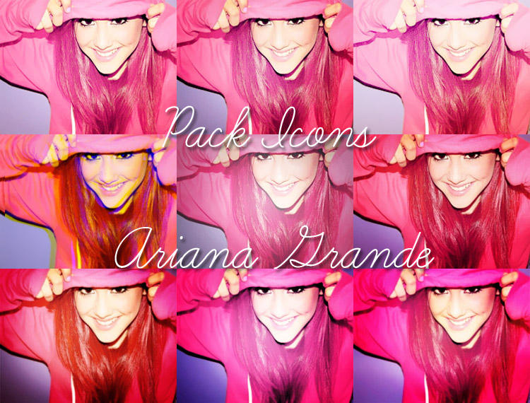Pack Icons Ariana Grande by iBieberSwag on deviantART