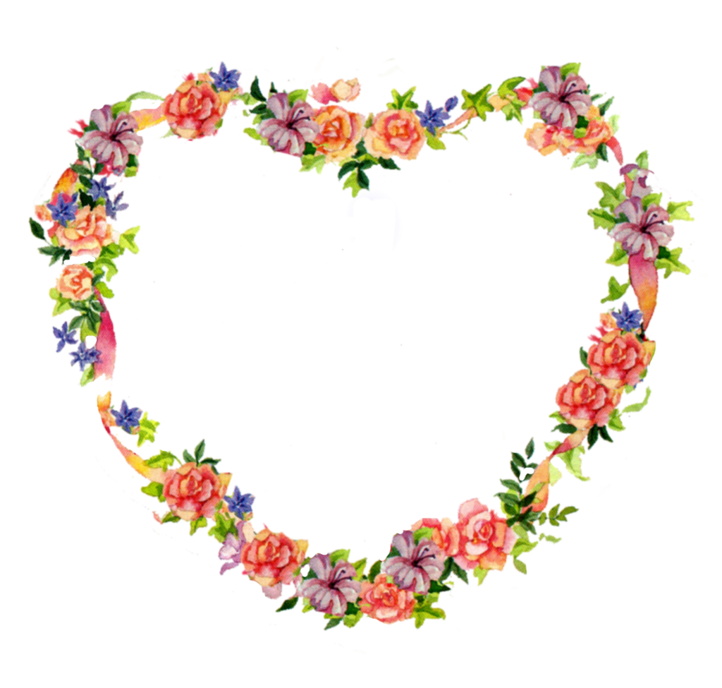 clipart flowers and hearts - photo #7