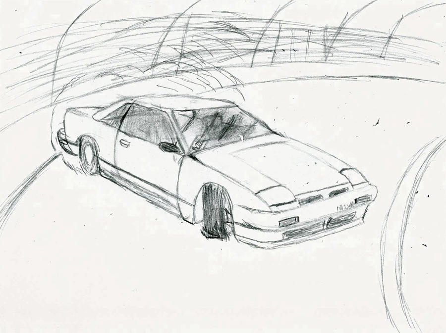 Nissan 240sx drawings #4