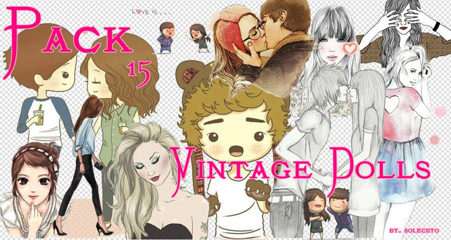 pack png dolls o munequitas by Soleciito