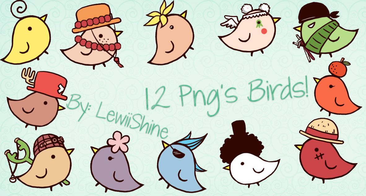 Png's Birds By: LewiiShine by LewiiShine