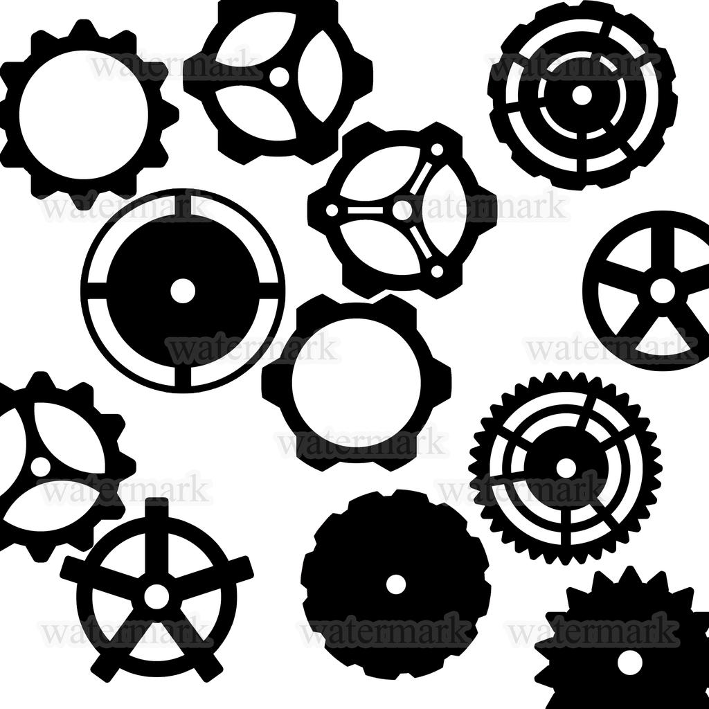steampunk gears clipart - photo #18