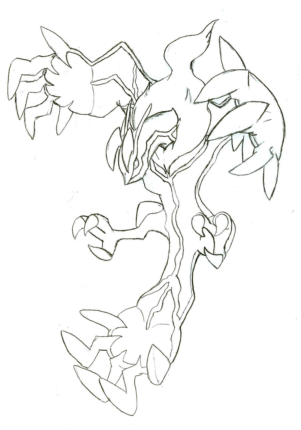 yveltal pokemon coloring pages - photo #16