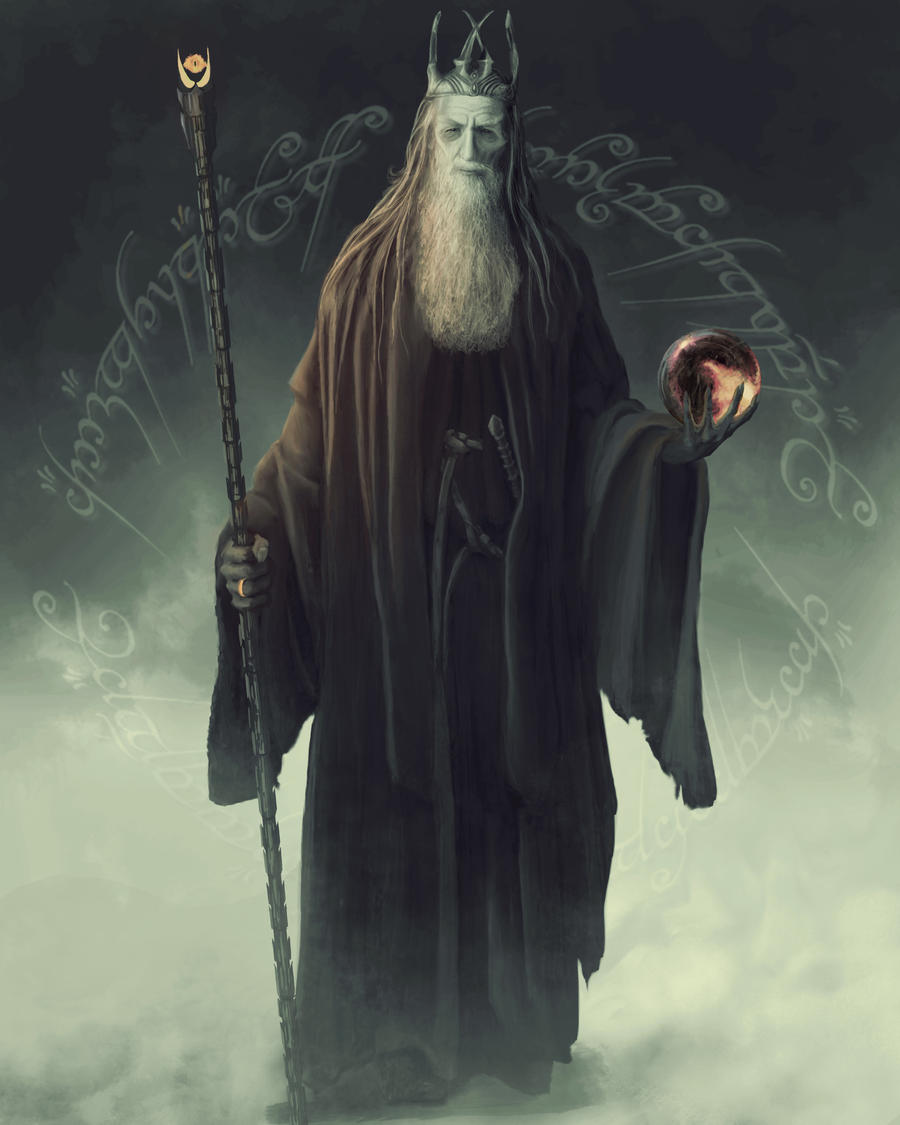 what Gandalf would have looked like had he accepted the Ring of Power