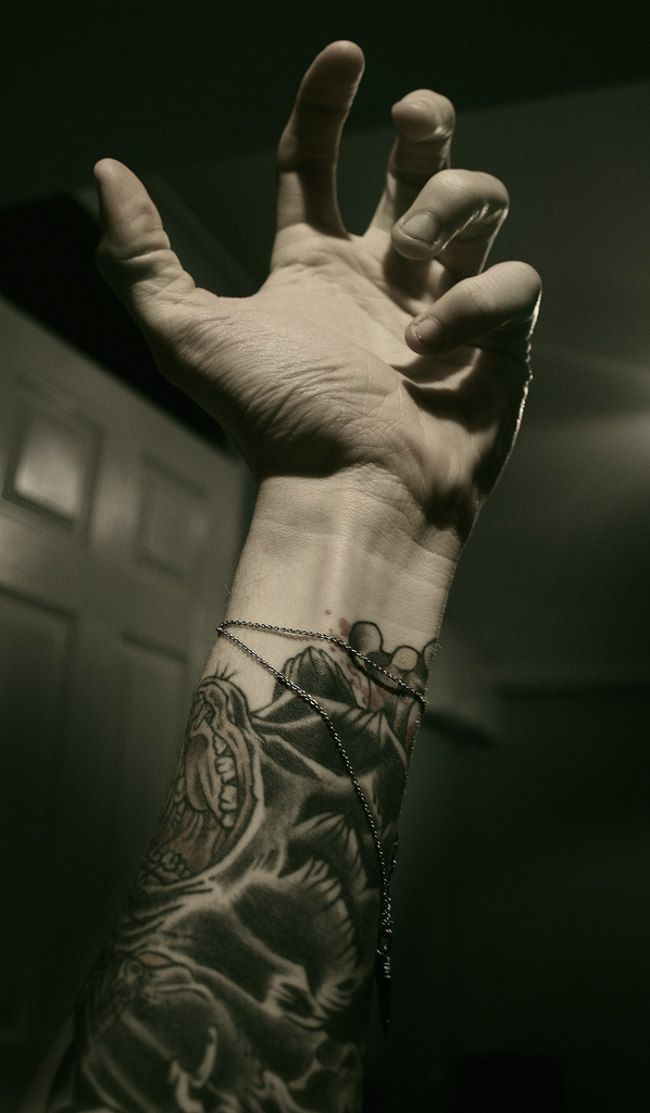 Wolf Tattoo - Arm Stock