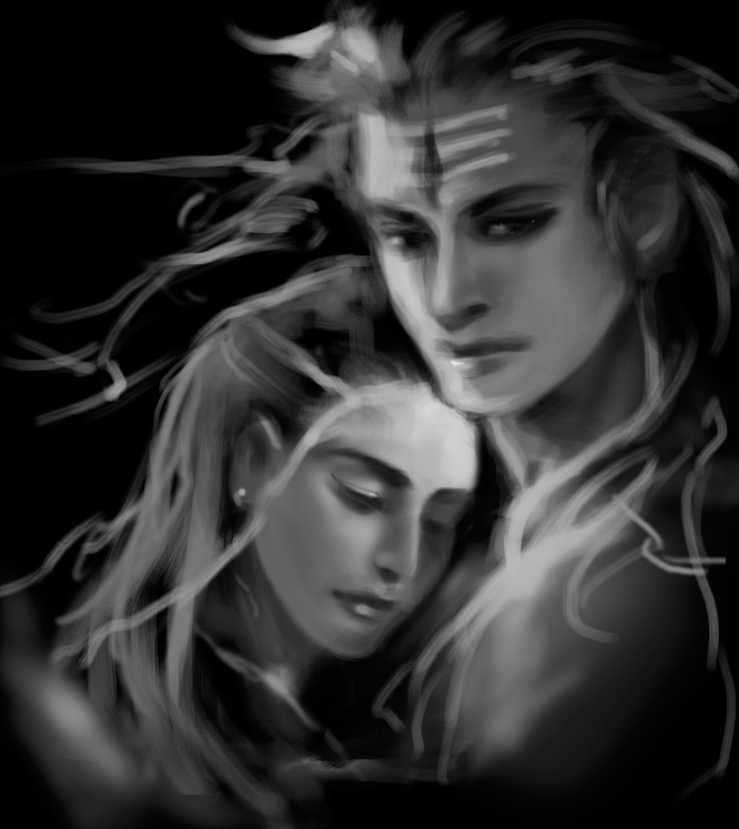 Shiva and Sati by realEVE on DeviantArt
