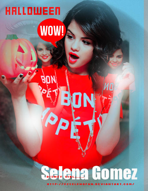 Selena Gomez Halloween Blend by czselenafan on deviantART