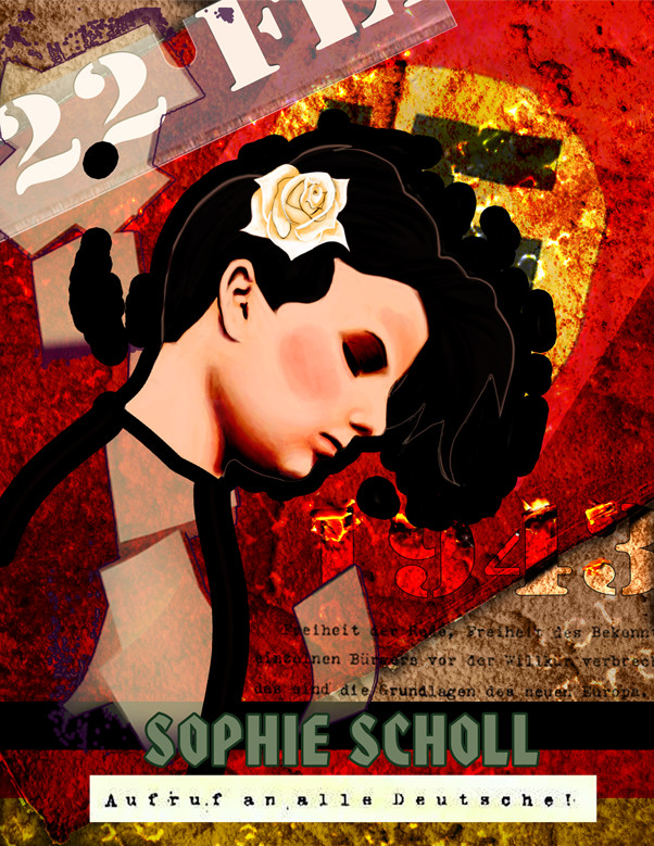 Sophie Scholl by gabbylu on deviantART
