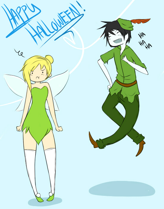 Adventure with Tink and Peter by Shino-Love-Bug248