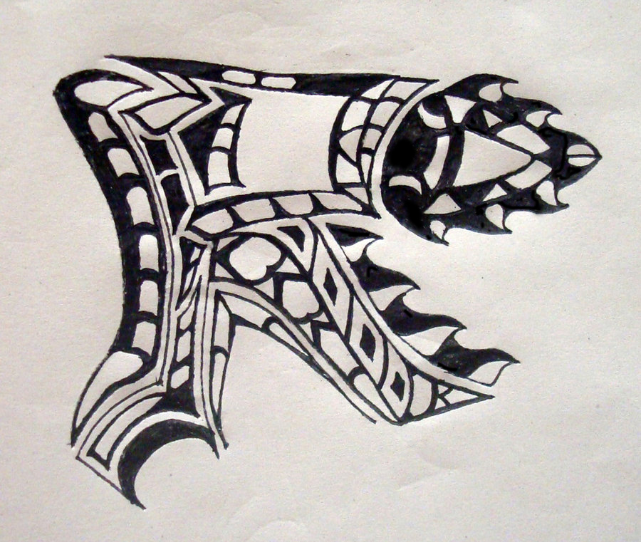 'R' letter Tattoo by aruljernil on deviantART