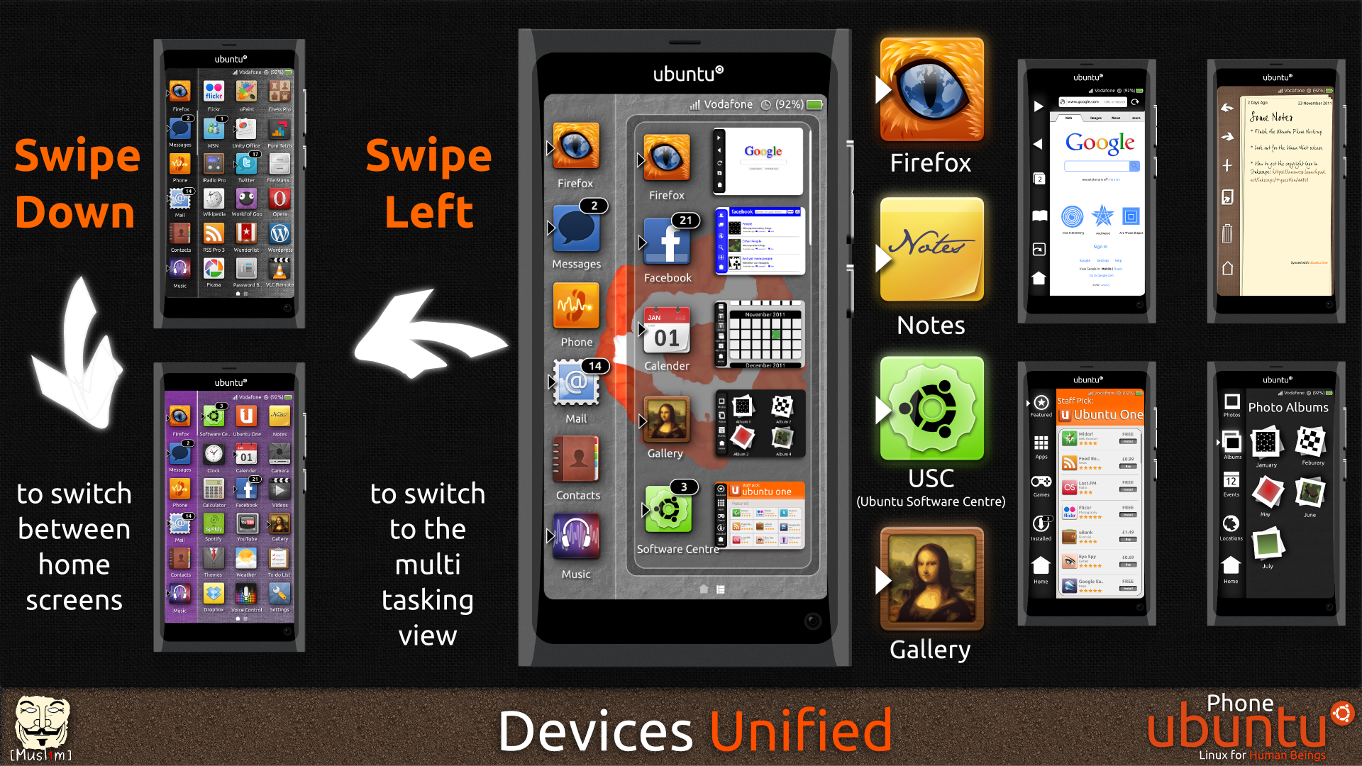 Ubuntu Phone - Fan Concept