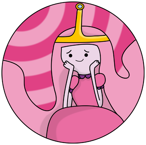 princess bubblegum pin design by makksim d58crax