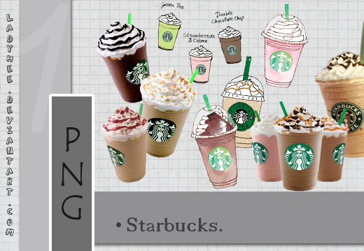 {PNG} Starbucks~ by LadyHee