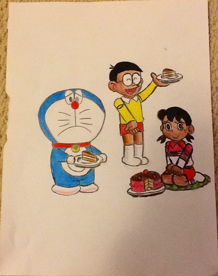 Doraemon, Nobita, and Shizuka by TheArtFans9966 on DeviantArt