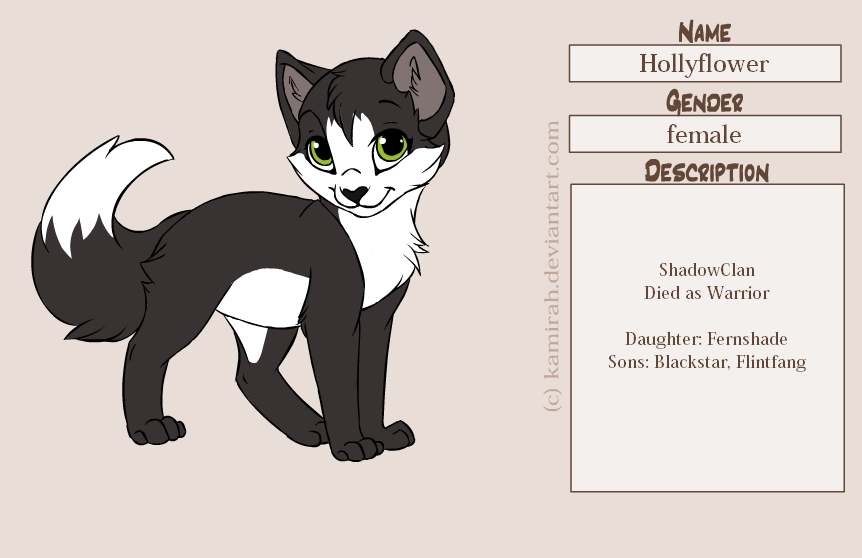 Warrior Cats Holly Flower