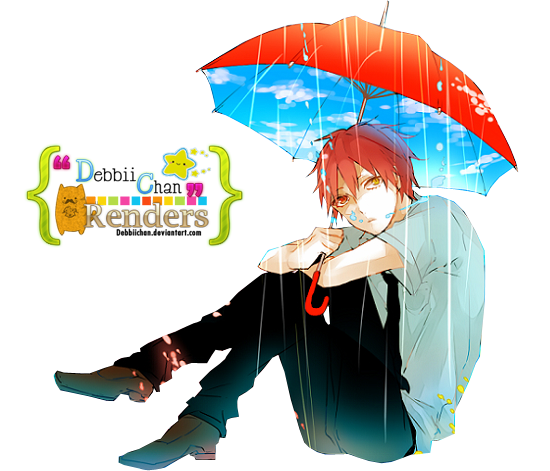 Anime Boy Render ~ by debbiichan