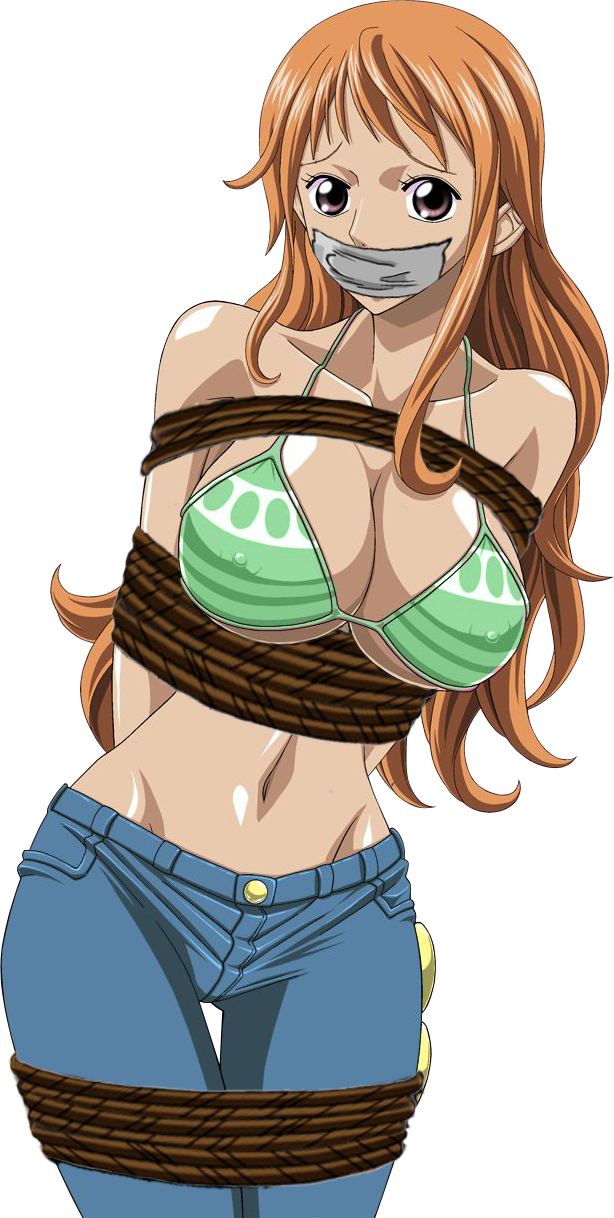 Nami Tied Up & Gagged by songokussjsannin8000