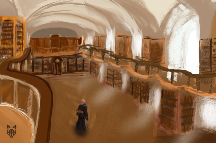 [Image: librarian___spitpaint_by_wolkenfels-d6wu6gb.jpg]