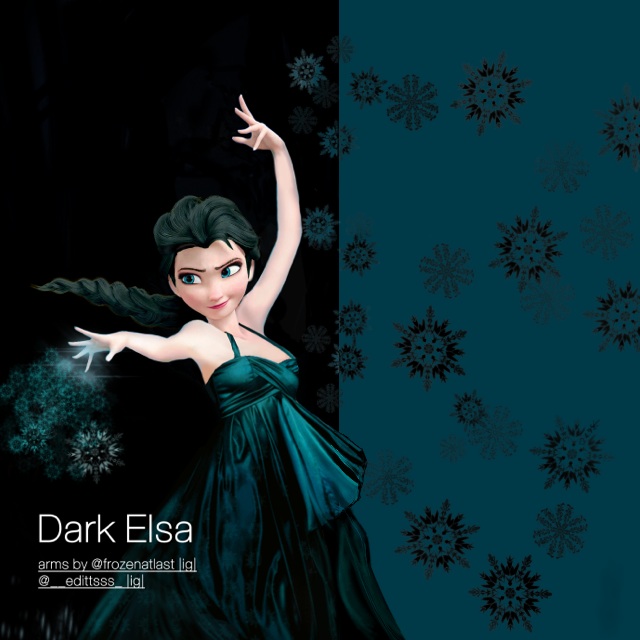 Dark Elsa by Editttsss