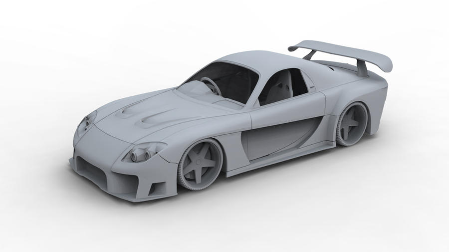 Rx7 Veilside Fortune WIP3 by gbpackers on deviantART