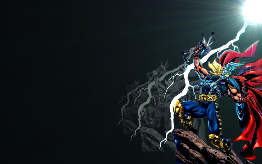 thor wallpaper. Thor Widescreen Wallpaper by