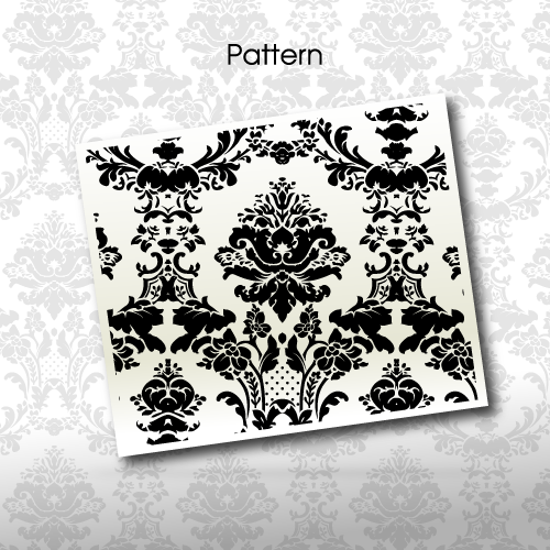 Baroque floral pattern 3 by ~Giboo on deviantART