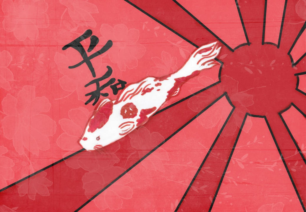 peace Koi fish wallpaper by iLonleyMuffin on deviantART