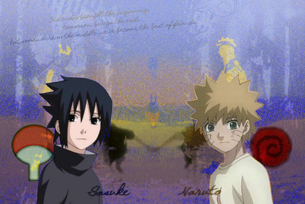 naruto and sasuke friends. Naruto and Sasuke - Friends by