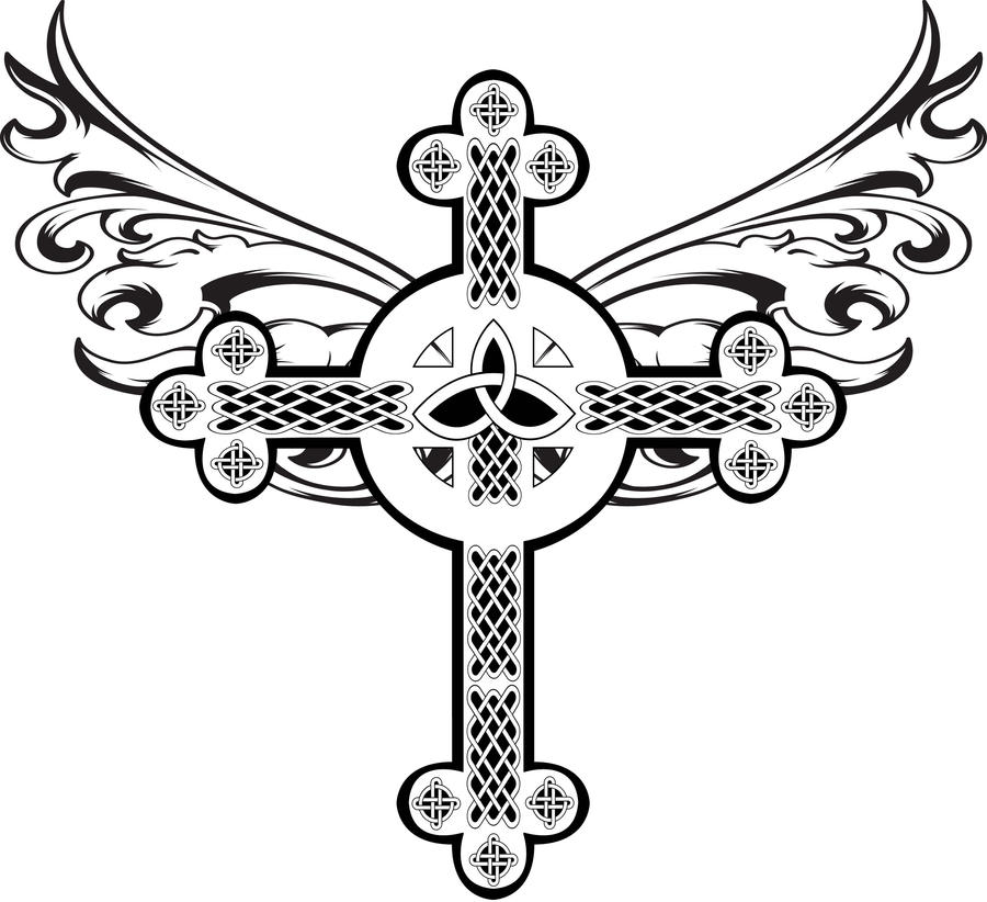 celtic cross by xxgdogg17xx on deviantART
