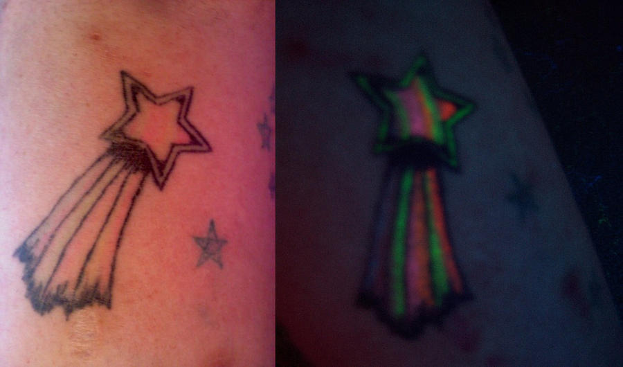 Rainbow Star Tattoos 94