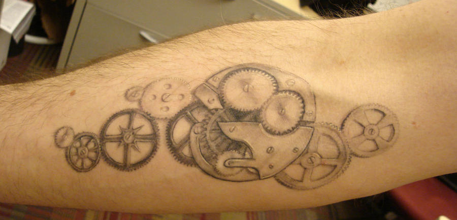 Steampunk Tattoo by reilly63