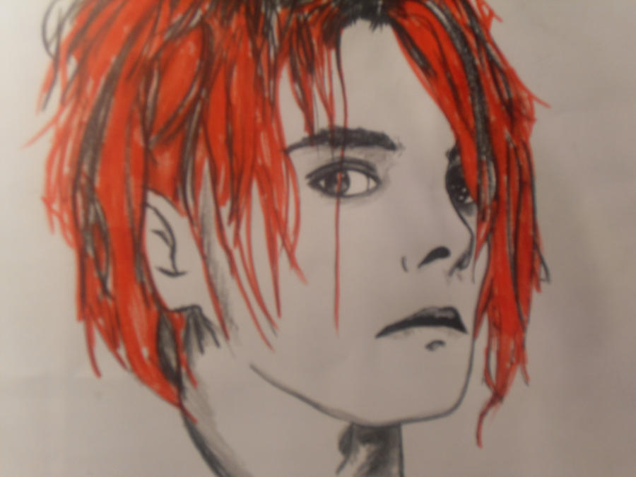 Gerard Way Red Hair 2010. Gerard way red hair by