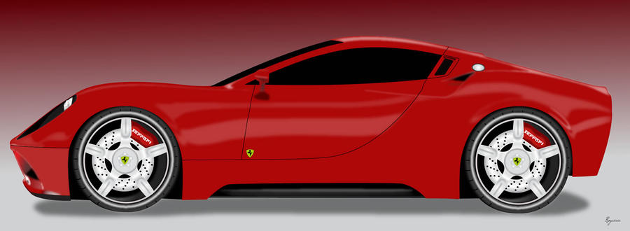 Ferrari Dino Concept by CraigRoyceee on deviantART