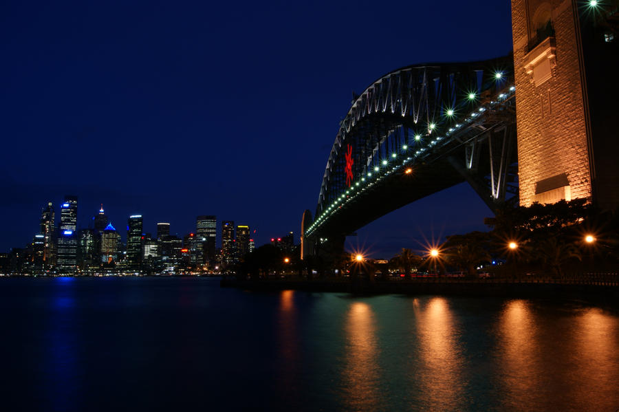 Sydney Harbour Bridge South Wales Australia wallpaper