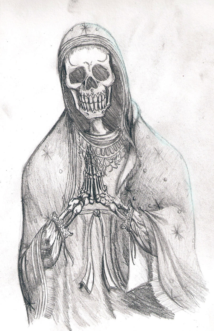 la santa muerte coloring pages - photo #45