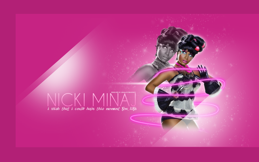 Nicki Minaj Wallpaper by smalldgfx on deviantART
