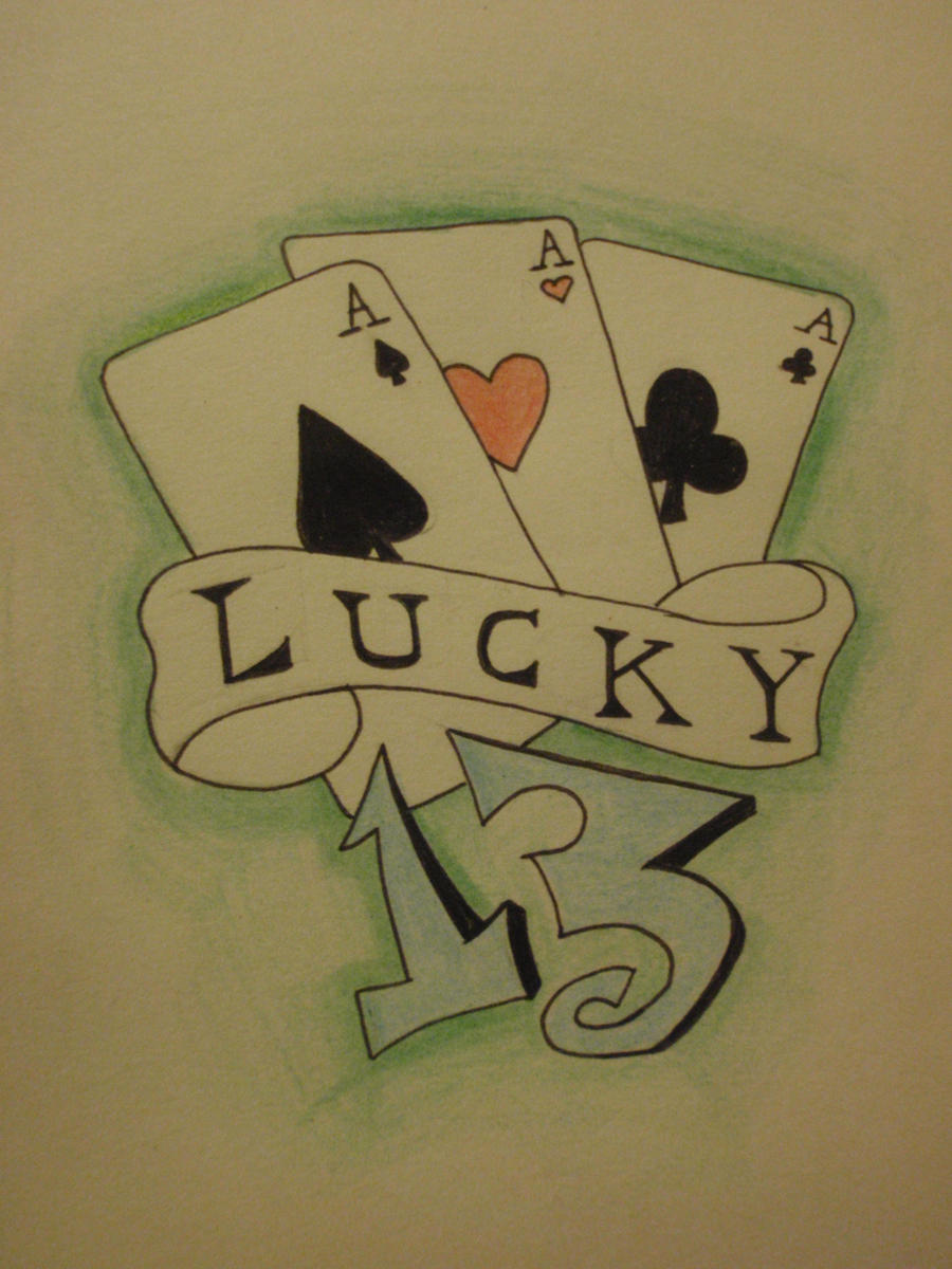 Lucky 13 by PinkHayzSkullCrazy on deviantART