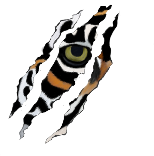 clip art tiger claw marks - photo #33